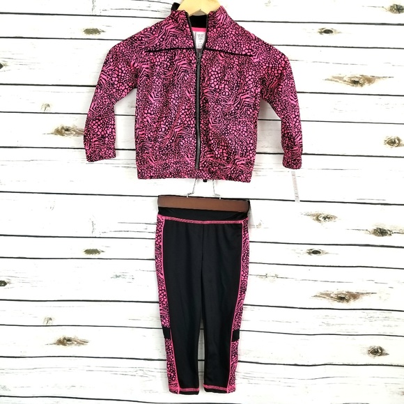 Carter's Other - Carters 3T Jacket Pants Outfit Pink Black